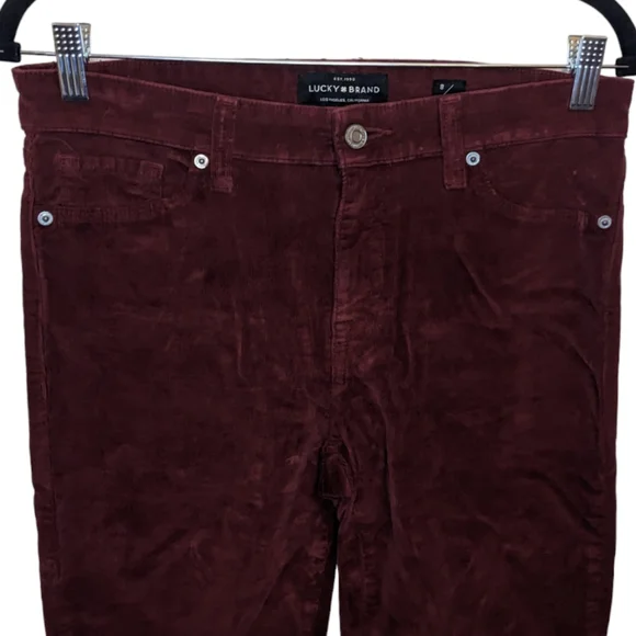 Lucky Brand Women's Ava Skinny Corduroy Pants 29 🍷✨ - Picture 8 of 16